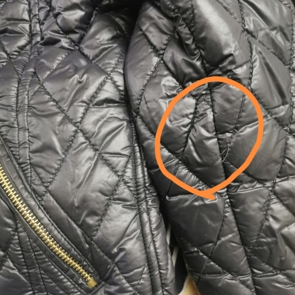 Juicy Couture Moto Biker Puffer Jacket - Picture 12 of 12